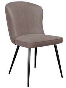 Кухонный стул 209, микровелюр B5 latte, ножки черные в Энгельсе - предосмотр