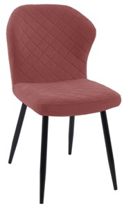 Обеденный стул 239 розовый, ножки  черные в Энгельсе