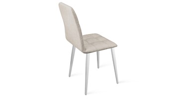Кухонный стул Аспен К1С (Белый матовый/Микровелюр Duna Brilliant) в Саратове - предосмотр 2