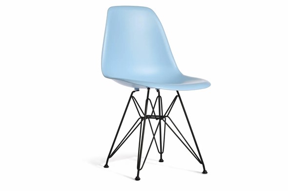 Обеденный стул DSL 110 Black (голубой) в Саратове - изображение