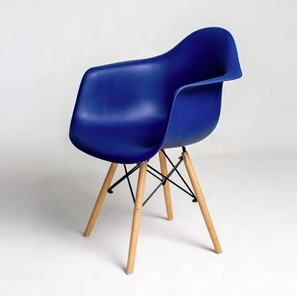 Кухонный стул DSL 330 Wood (темно-синий) в Саратове - предосмотр