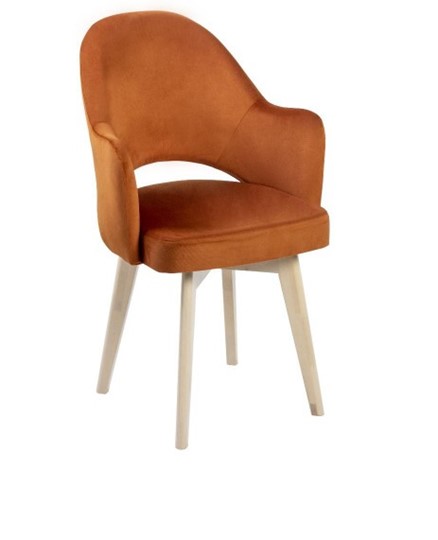 Обеденный стул Клео Массив, ножки Черешня в Энгельсе - изображение 4