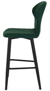 Обеденный стул Марио барный(Изумрудный Т189/ноги черные) в Саратове - предосмотр 1