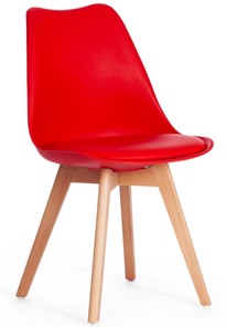 Обеденный стул TULIP (mod. 73) 48,5х52,5х83 красный арт.14208 в Энгельсе