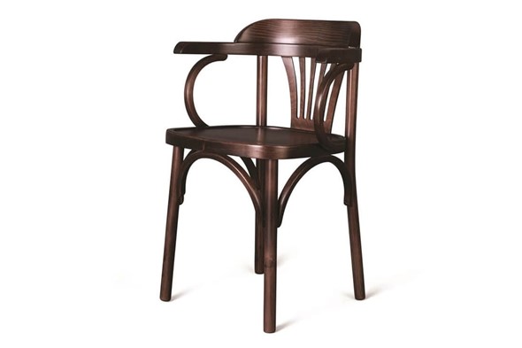 Обеденный стул Венский твердый (темный тон) в Энгельсе - изображение