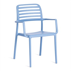 Обеденное кресло VALUTTO (mod.54) пластик, 58х57х86, Pale blue (бледно-голубой) арт.20124 в Саратове