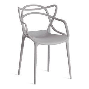 Кухонный стул Cat Chair (mod.028) пластик, 54,5*56*84 серый, арт.19626 в Саратове