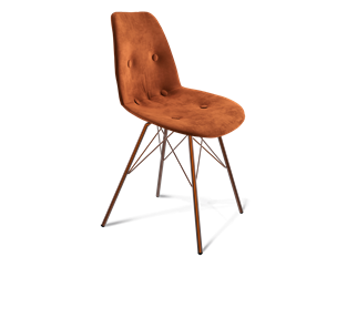 Обеденный стул SHT-ST29-C2 / SHT-S37 (песчаная буря/медный металлик) в Саратове