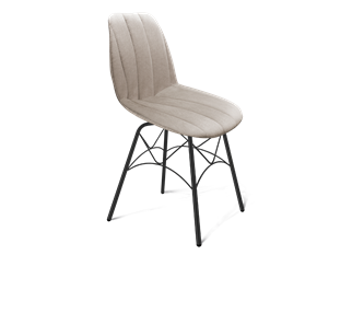 Обеденный стул SHT-ST29-С1 / SHT-S107 (лунный камень/черный муар) в Саратове