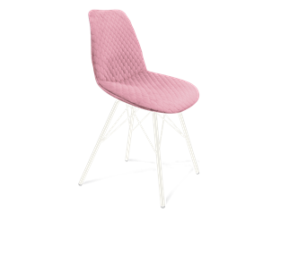 Обеденный стул SHT-ST29-С22 / SHT-S37 (розовый зефир/белый муар) в Саратове