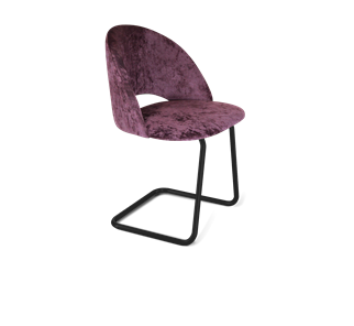 Обеденный стул SHT-ST34 / SHT-S45-1 (вишневый джем/черный муар) в Саратове