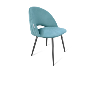 Обеденный стул SHT-ST34-1 / SHT-S95-1 (голубая пастель/черный муар) в Саратове