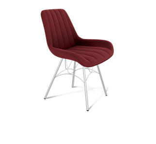 Обеденный стул SHT-ST37 / SHT-S100 (рубиновое вино/хром лак) в Энгельсе