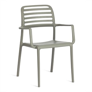Кухонное кресло VALUTTO (mod.54) пластик, 58х57х86, Grey (Cерый) арт.20123 в Саратове