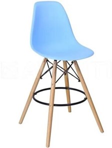 Барный стул DSL 110 Wood bar (голубой) в Саратове