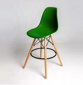 Барный стул DSL 110 Wood bar (Зеленый) в Энгельсе - предосмотр