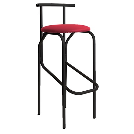 Барный стул Jola black, кожзам V в Энгельсе - изображение