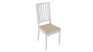 Обеденный стул Родос 2 (Белый матовый/тк № 108) в Саратове
