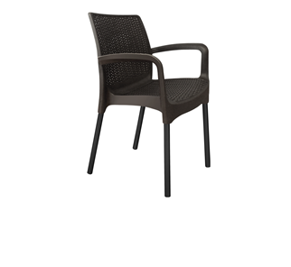Кухонный стул SHT-ST68/S424 (черно-коричневый/черный муар) в Саратове
