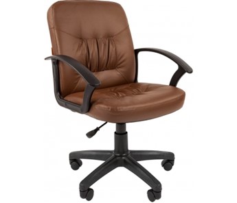 Офисное кресло CHAIRMAN 651 ЭКО коричневое в Энгельсе