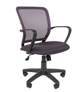Кресло офисное CHAIRMAN 698 black TW, ткань, цвет серый в Балаково