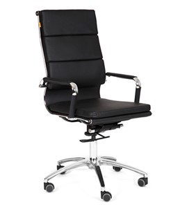 Кресло офисное CHAIRMAN 750 экокожа черная в Саратове - предосмотр