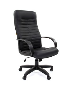 Офисное кресло CHAIRMAN 480 LT, экокожа, цвет черный в Энгельсе