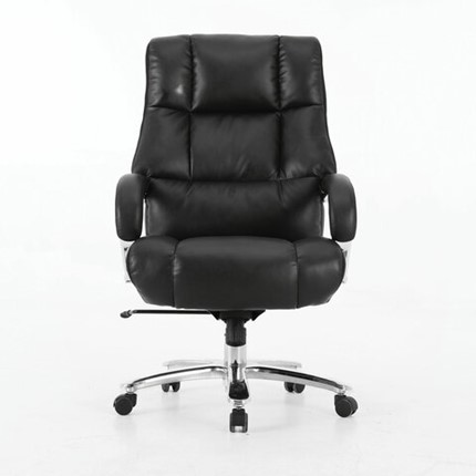 Кресло Brabix Premium Bomer HD-007 (рециклированная кожа, хром, черное) 531939 в Саратове - изображение