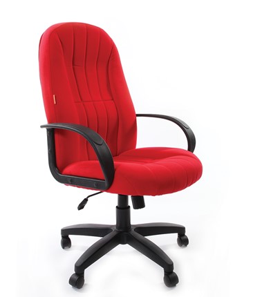 Кресло офисное CHAIRMAN 685, ткань ст., цвет красный в Саратове - изображение