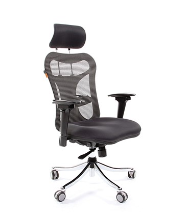 Офисное кресло CHAIRMAN 769, ткань TW 12, цвет черный в Саратове - изображение