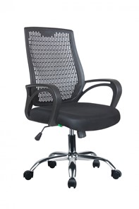 Кресло компьютерное Riva Chair 8081Е (Черный) в Саратове