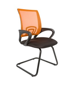 Кресло офисное CHAIRMAN 696V, цвет оранжевый в Энгельсе