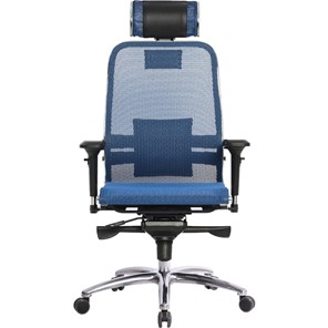 Кресло офисное Samurai S-3.04, синий в Саратове - предосмотр 1