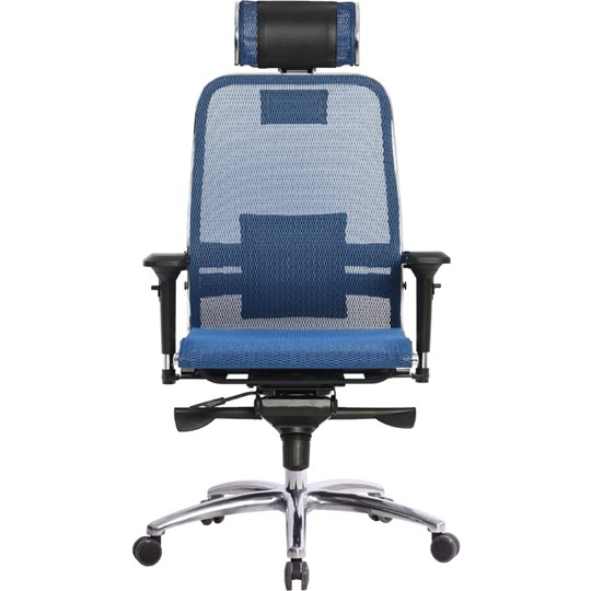 Кресло офисное Samurai S-3.04, синий в Саратове - изображение 1