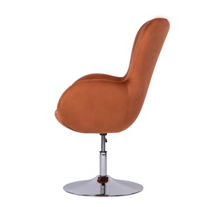 Офисное кресло Беннет-1, Микровелюр оранжевый в Саратове - предосмотр 2