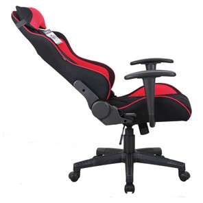 Кресло компьютерное Brabix GT Racer GM-100 (подушка, ткань, черное/красное) 531820 в Саратове - предосмотр 3