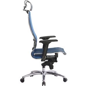 Кресло офисное Samurai S-3.04, синий в Саратове - предосмотр 2