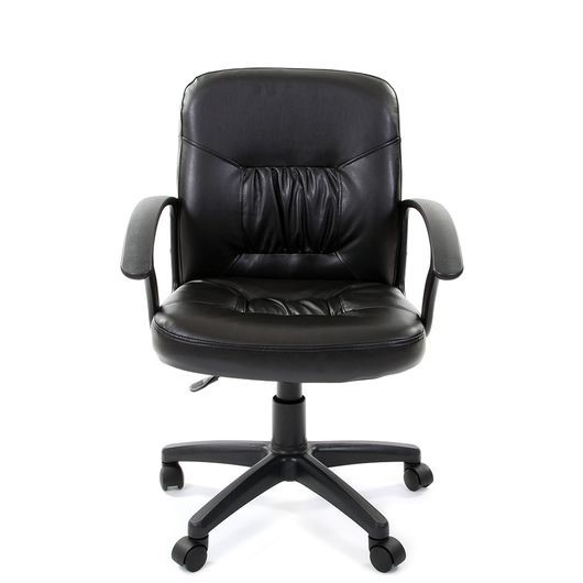 Компьютерное кресло CHAIRMAN 651 ЭКО черное в Саратове - изображение 1