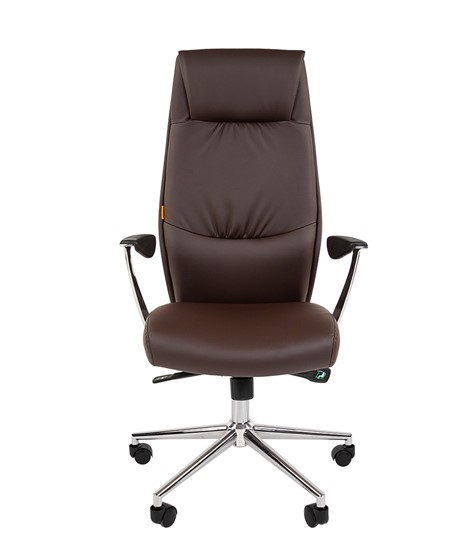 Офисное кресло CHAIRMAN Vista Экокожа премиум коричневая (vista) в Энгельсе - изображение 3