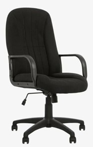 Кресло для офиса CLASSIC (PL64) ткань CAGLIARI черный С11 в Энгельсе