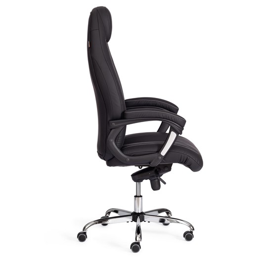 Офисное кресло BOSS Lux, кож/зам, черный, арт.21151 в Саратове - изображение 1