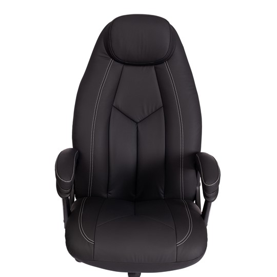 Офисное кресло BOSS Lux, кож/зам, черный, арт.21151 в Саратове - изображение 6