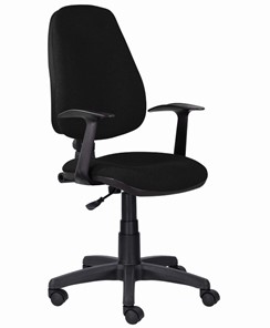 Компьютерное кресло Brabix Comfort MG-321, регулируемая эргономичная спинка, ткань, черное в Энгельсе
