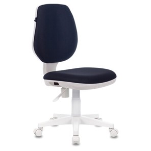 Офисное кресло BRABIX "Fancy MG-201W", без подлокотников, пластик белый, серое, 532412, MG-201W_532412 в Энгельсе