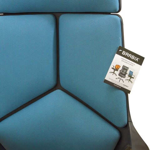 Компьютерное кресло Brabix Premium Prime EX-515 (ткань, голубое) 531568 в Саратове - изображение 6