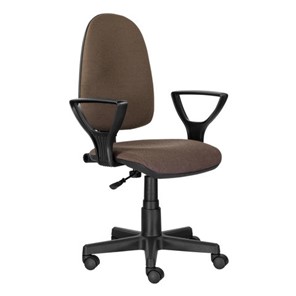 Офисное кресло Brabix Prestige Ergo MG-311 (регулируемая эргономичная спинка, ткань, коричневое) 531875 в Энгельсе