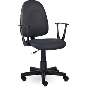 Кресло офисное Brabix Prestige Start MG-312 (эргономичная спинка, ткань, серое) 531923 в Энгельсе