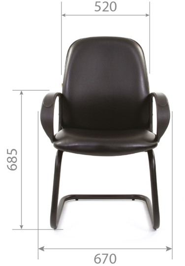 Кресло CHAIRMAN 279V экокожа черная в Саратове - изображение 4