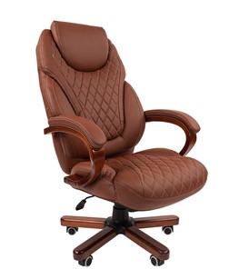 Компьютерное кресло CHAIRMAN 406, коричневый в Энгельсе