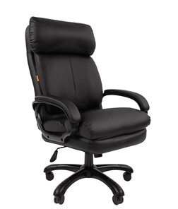Кресло компьютерное CHAIRMAN 505 Экокожа черная в Саратове